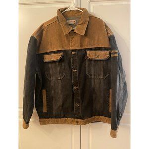 Corduroy denim Jean Jacket Storm Industry ST>02  Russian 100% cotton XXL Vintage